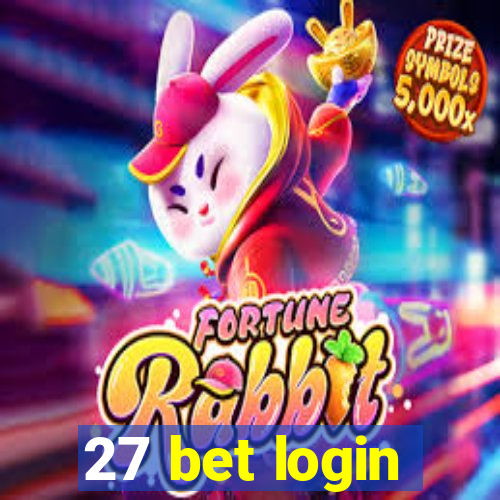 27 bet login